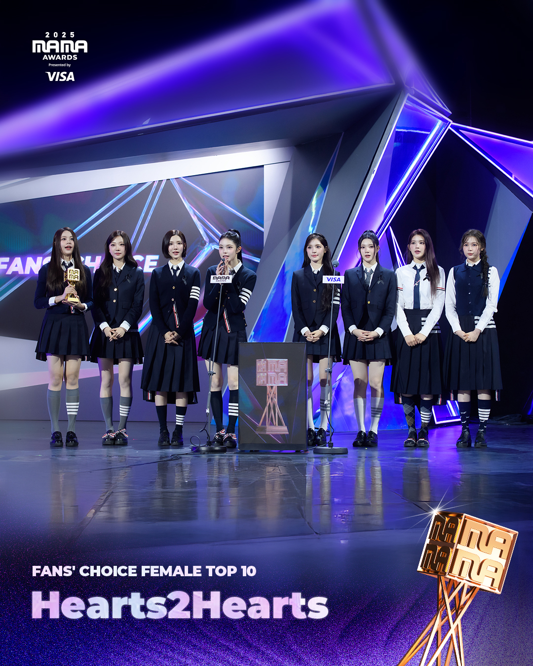 Photo Resmi dari Akun X @MnetMAMA