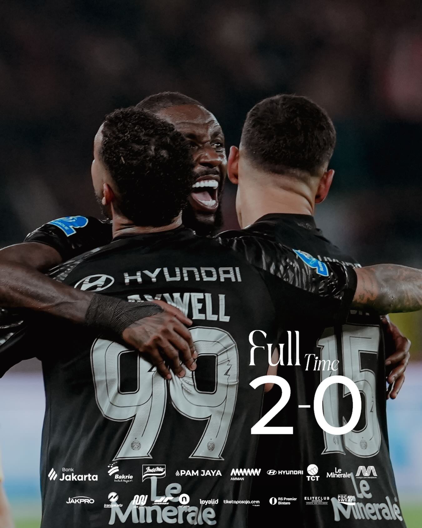 Persija Persembahkan Kemenangan 2-0 untuk Hari Jadinya