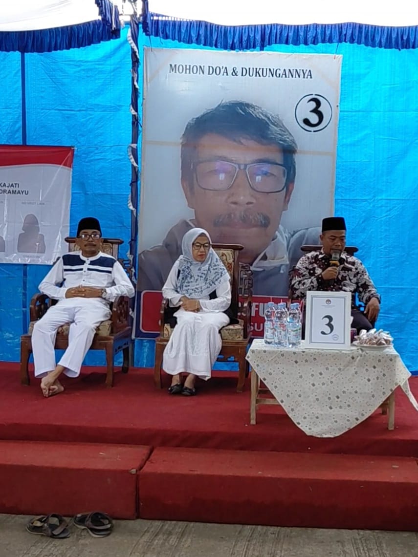 H. Yusup Gofur Gelar Kampanye Damai: Inilah Visi Unggulan Calon Kuwu Desa Sukajati Nomor Urut 3