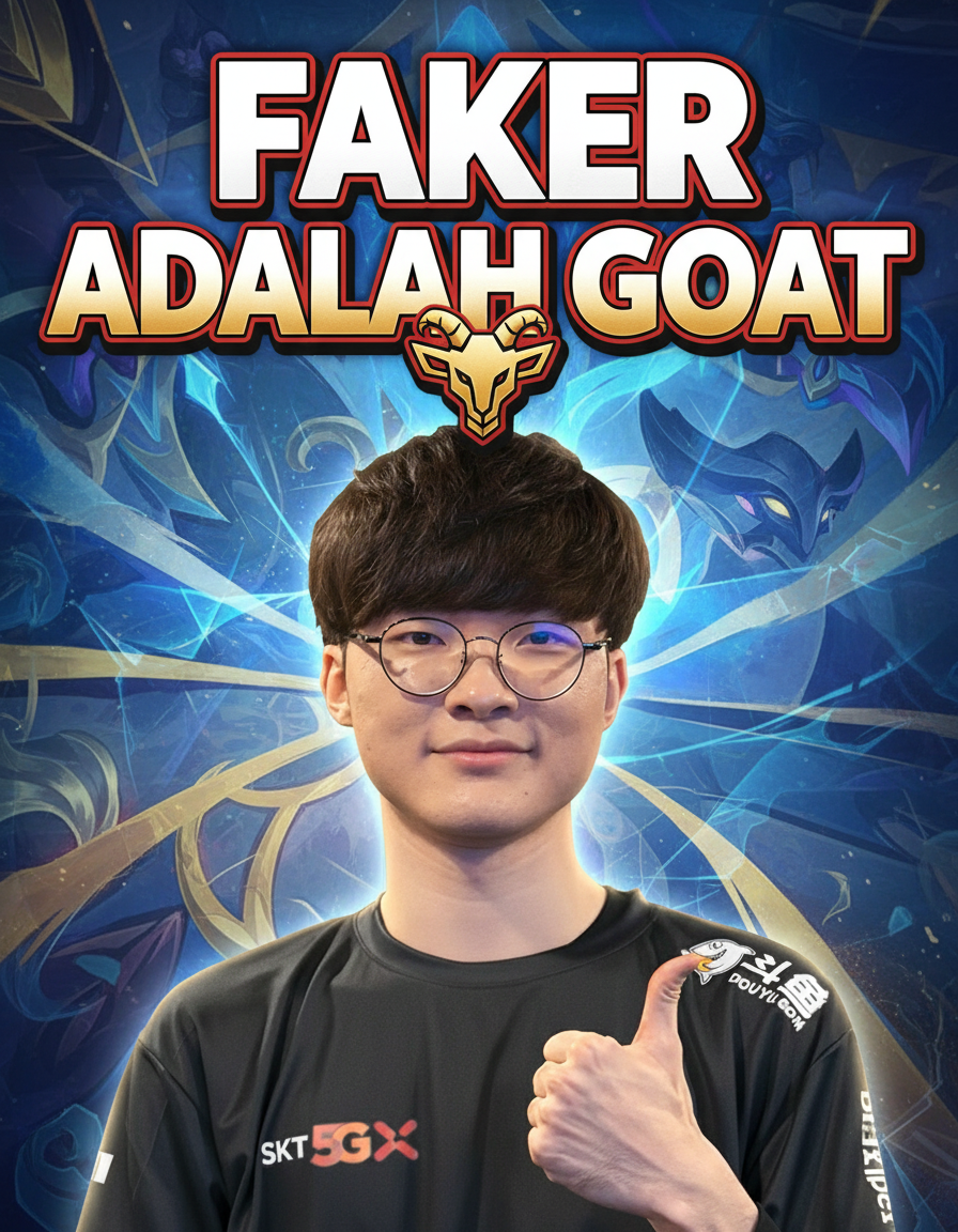 Mengapa Faker Layak Disebut GOAT Esports: Menjawab Debat Lawan Magnus Carlsen dan Flash