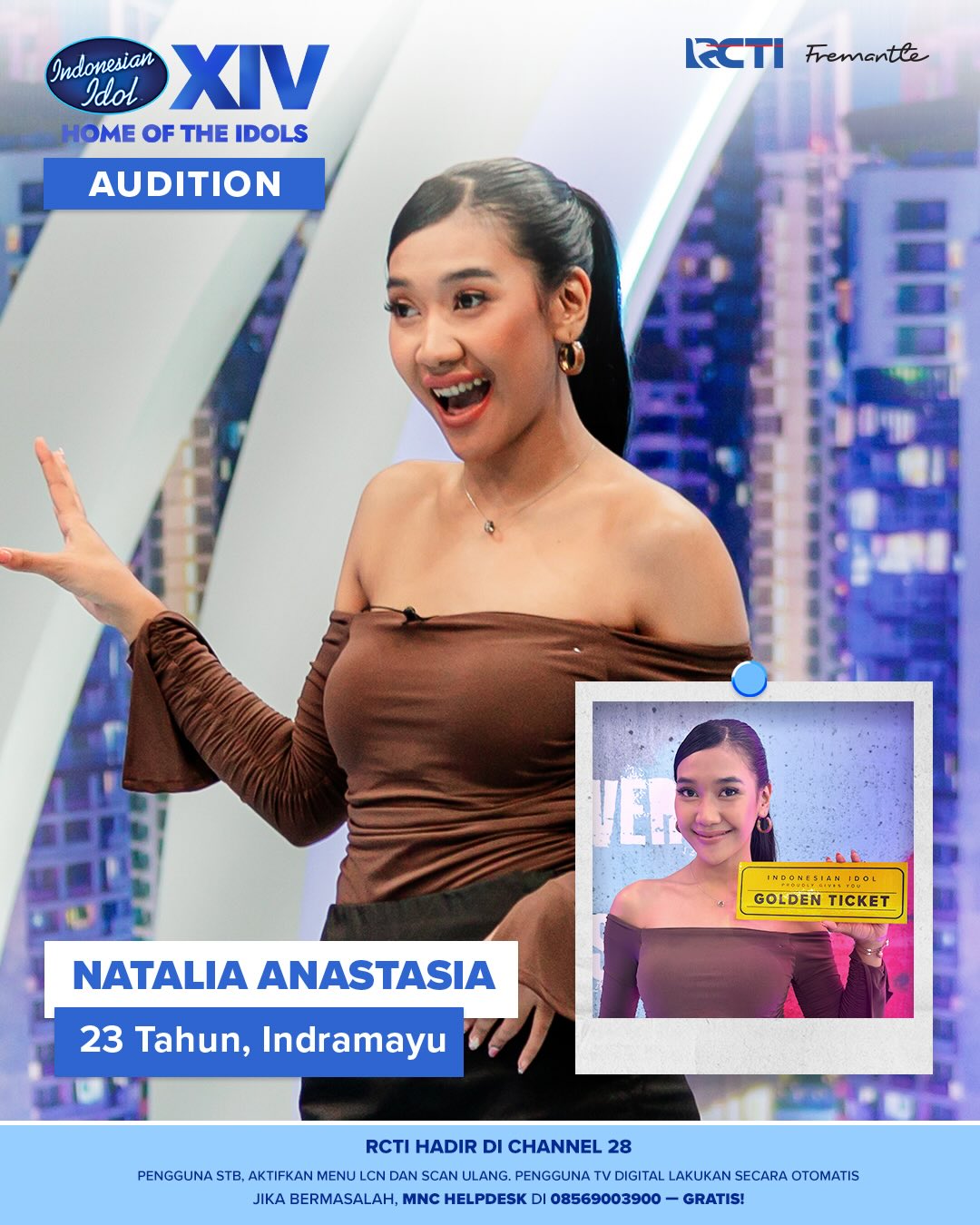 Natalia Anastasya Indonesian Idol 2025: Tampil Memukau Bawakan Rayu