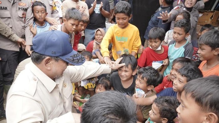 Upaya Pemerintah dalam Penanganan dan Pemulihan. Presiden Prabowo berikan sejumlah janji bagi masyarakat terdampak/Foto: instagram.com/presidenrepublikindonesia/Tim Media Presiden