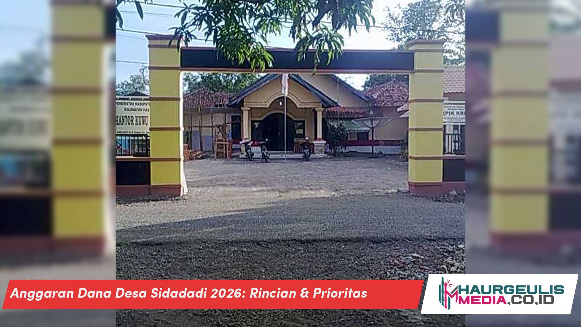 Anggaran Dana Desa Sidadadi 2026: Rincian & Prioritas