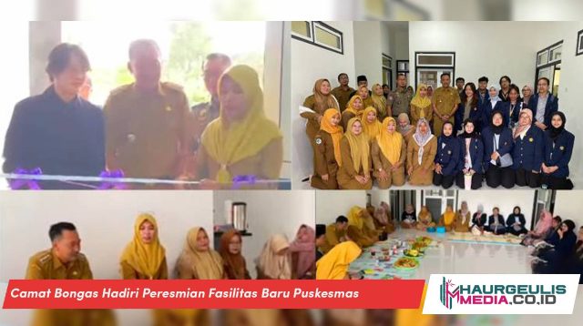 Camat Bongas Hadiri Peresmian Fasilitas Baru Puskesmas 24 Jam