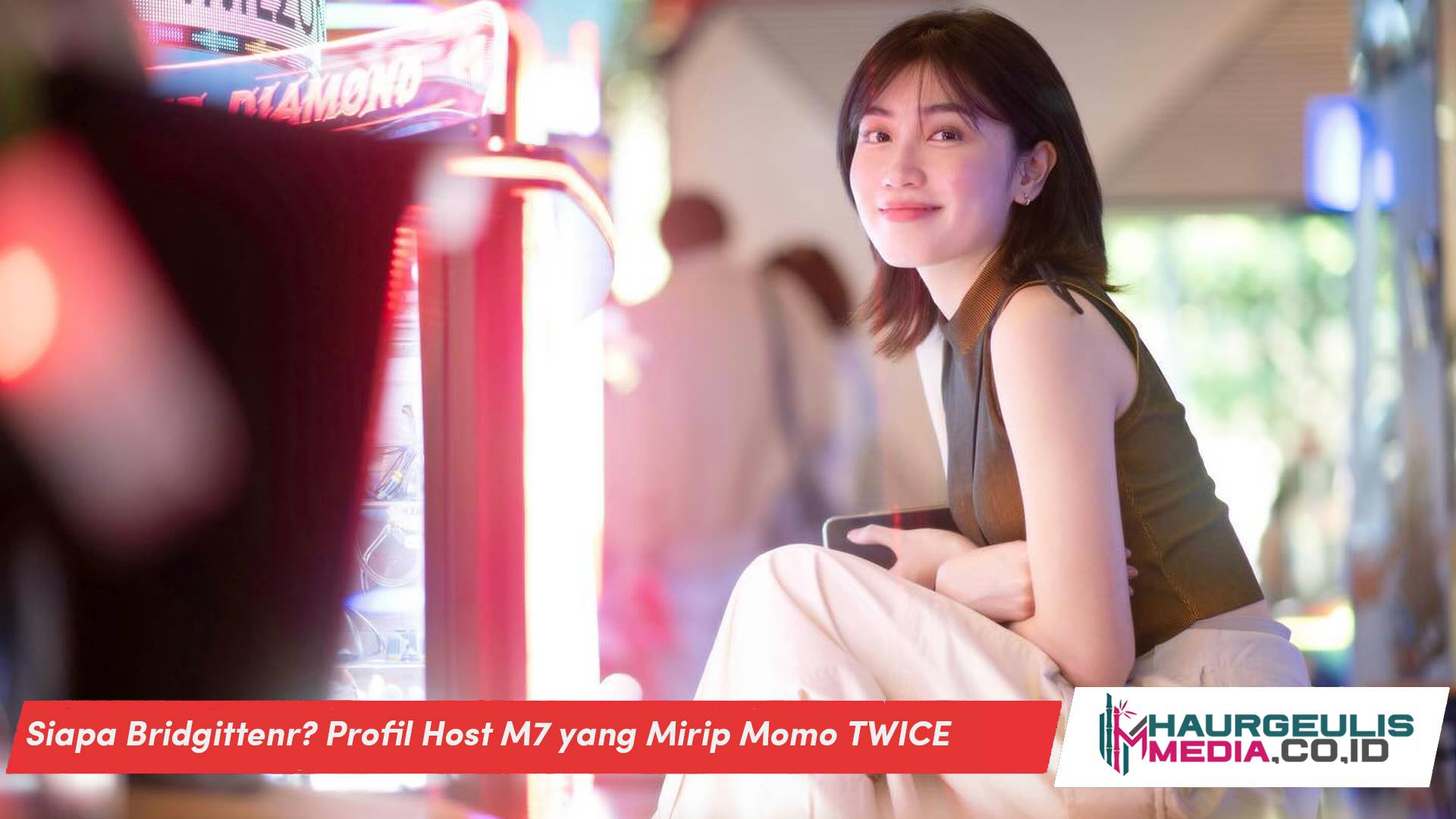 Siapa Bridgittenr? Profil Host M7 yang Mirip Momo TWICE