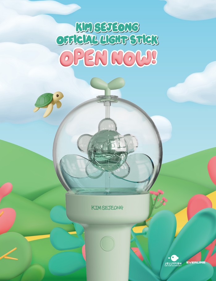 Desain lightstick Kim Se Jeong/ Foto: x.com/playjellyfish