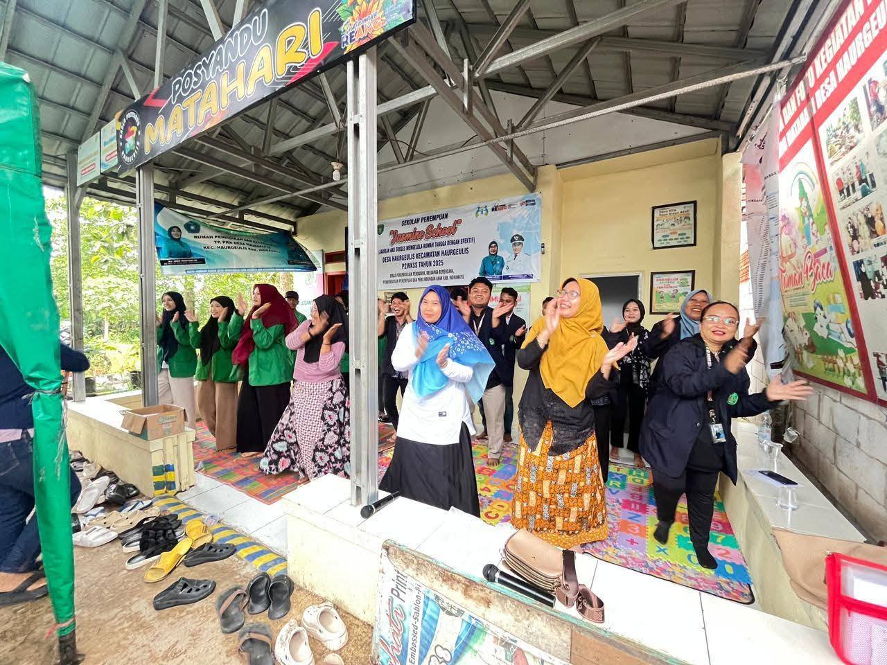 Sinergi Mahasiswa dan Kader Posyandu Matahari