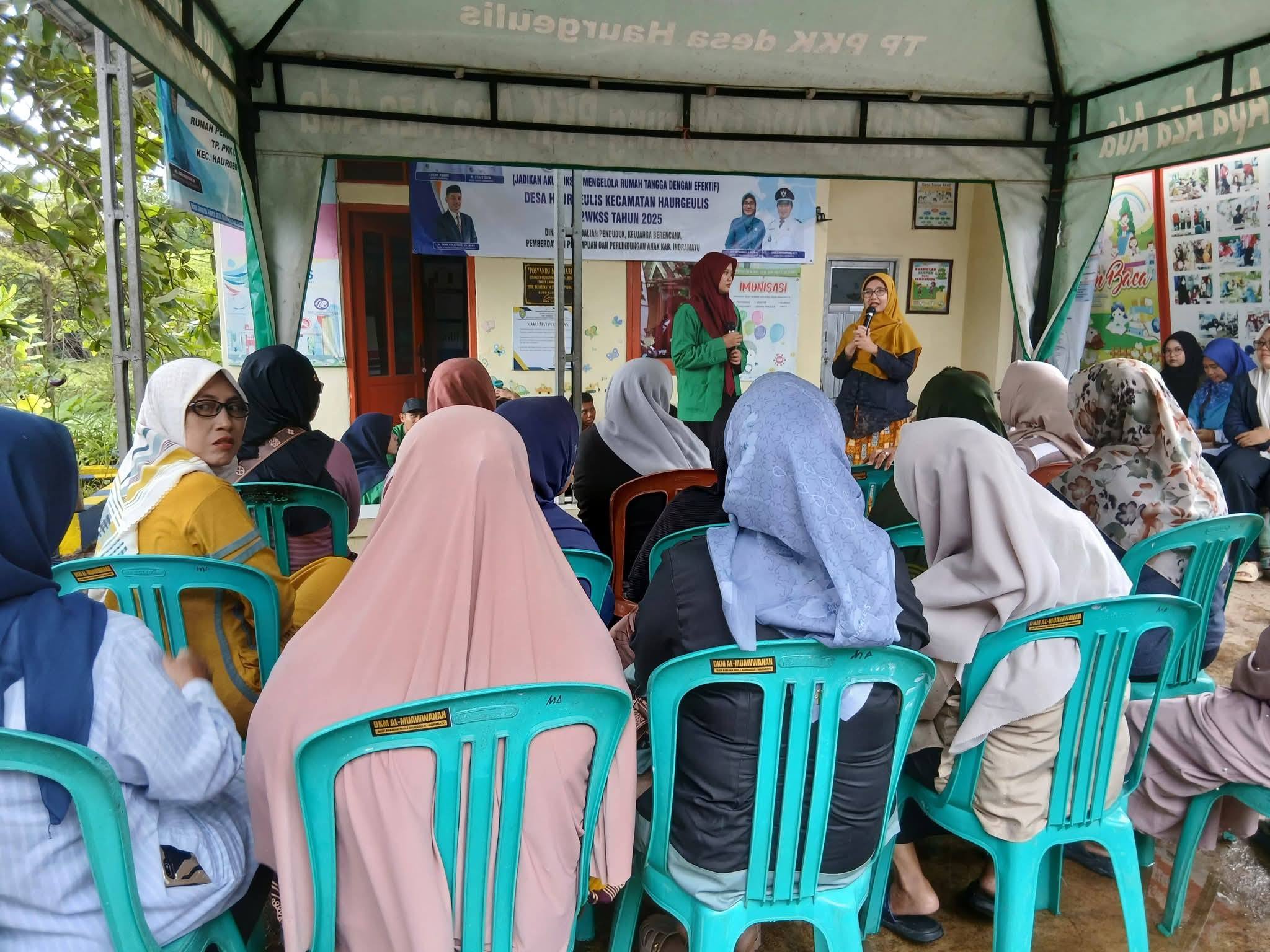 KKN Jasmine School Haurgeulis: Aksi Peduli Posyandu Matahari