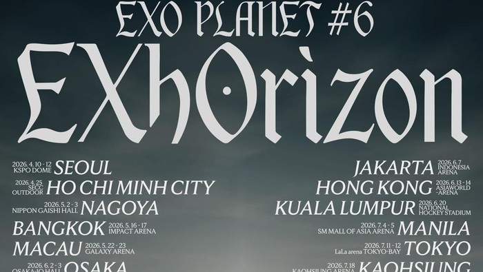 Konser EXO Planet #6 Jakarta Resmi Digelar Juni 2026