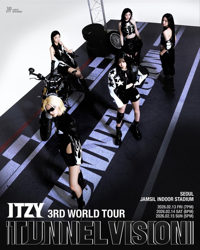 Poster World Tour ‘TUNNEL VISION’/Foto: x.com/ITZYofficial