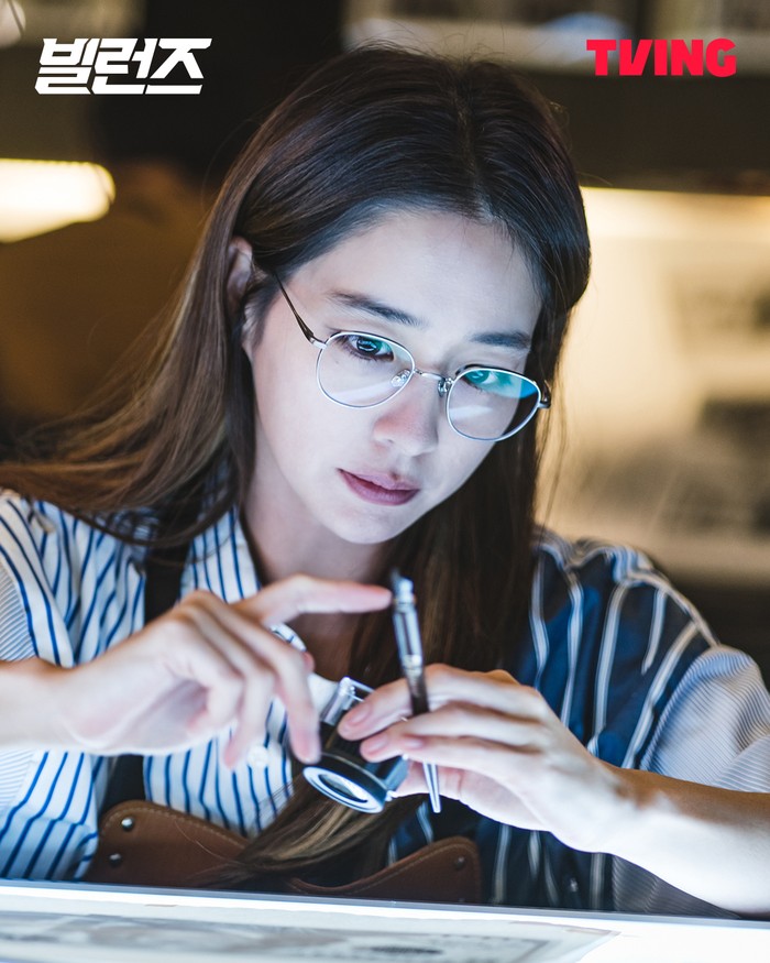 Potret Lee Min Jung di Villains/ Foto: instagram.com/tving.official