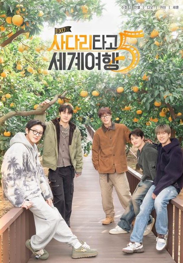 EXO’s Travel the World on a Ladder Season 5/ Foto: x.com/weareoneEXO