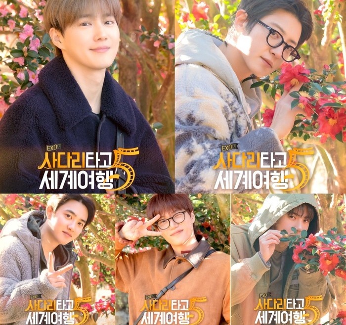 Poster EXO’S Travel the World on a Ladder Season 5/ Foto: x.com/weareoneEXO
