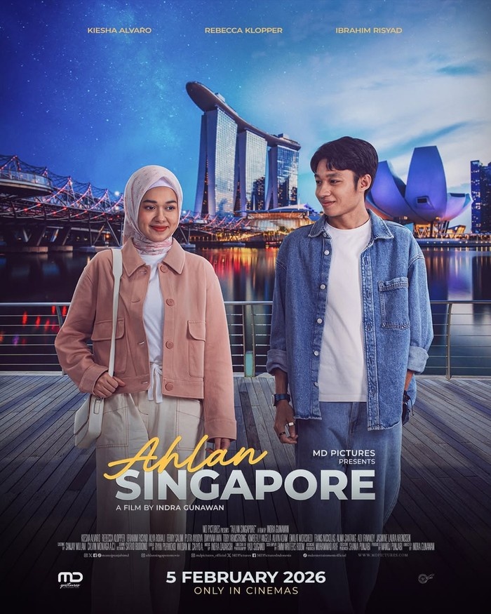 Poster film Ahlan Singapore/Foto: Instagram.com/ahlansingaporemovie