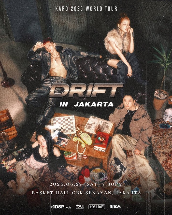 Potret konser KARD di Taipei/ Foto: instagram.com/official_kard