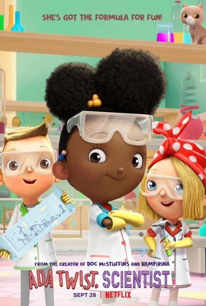 Rekomendasi tontonan anak di Netflix, Ada Twist, Scientist (2021)/Foto: IMDb.com