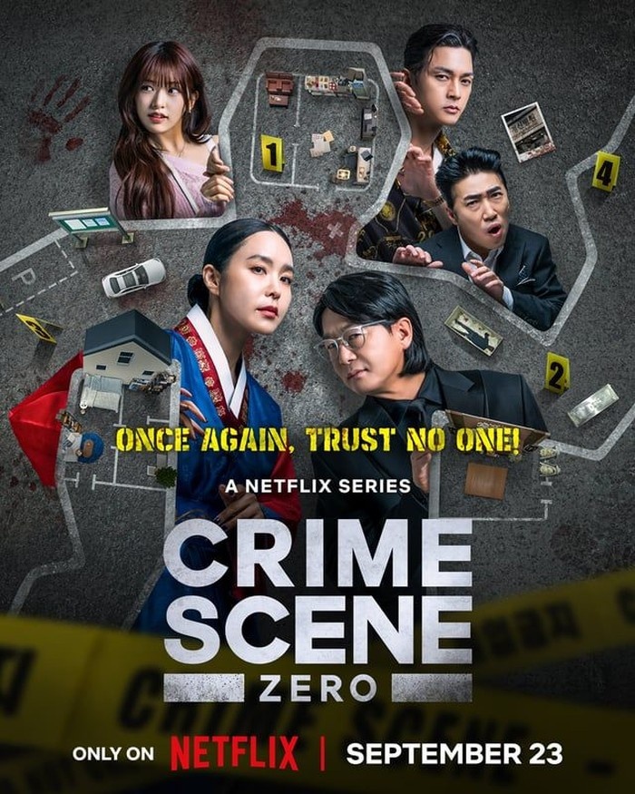 Poster acara 'Crime Scene Zero'./ Foto: instagram.com/netflixkr