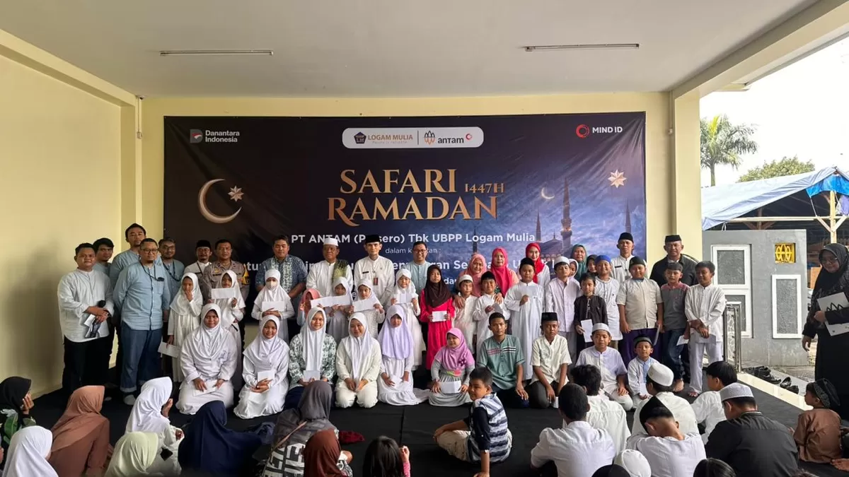 ANTAM Gelar Safari Ramadan 1447H di Wilayah Operasi, Berbagi Berkah