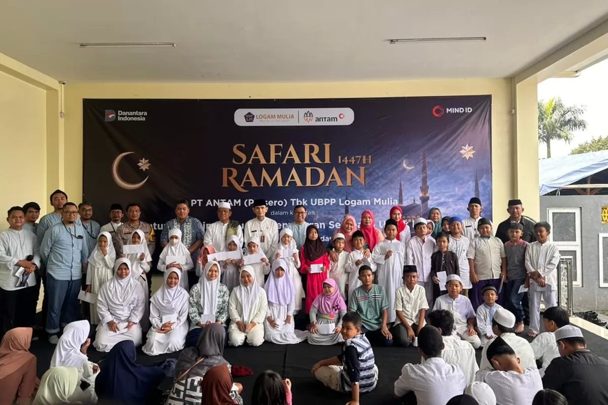 ANTAM Safari Ramadan 1447H: Berbagi Berkah di Wilayah Operasi