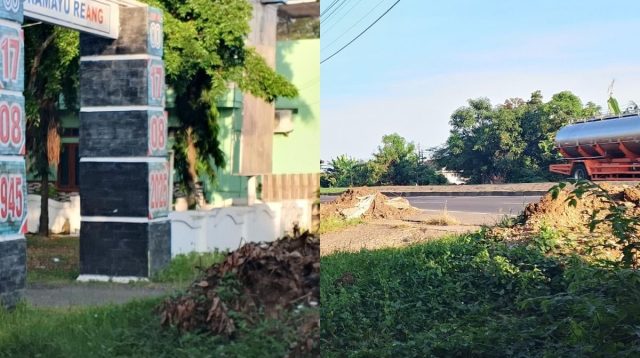 Banyak Keluhan Warga Terkait Kondisi Kumuh Depan Kantor Desa Jumbleng