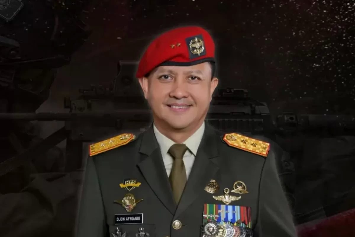 Biodata Letjen TNI Djon Afriandi: Profil & Agama Pangkopassus