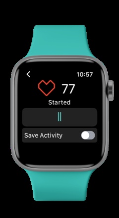 Buka aplikasi Pulsoid di Apple Watch