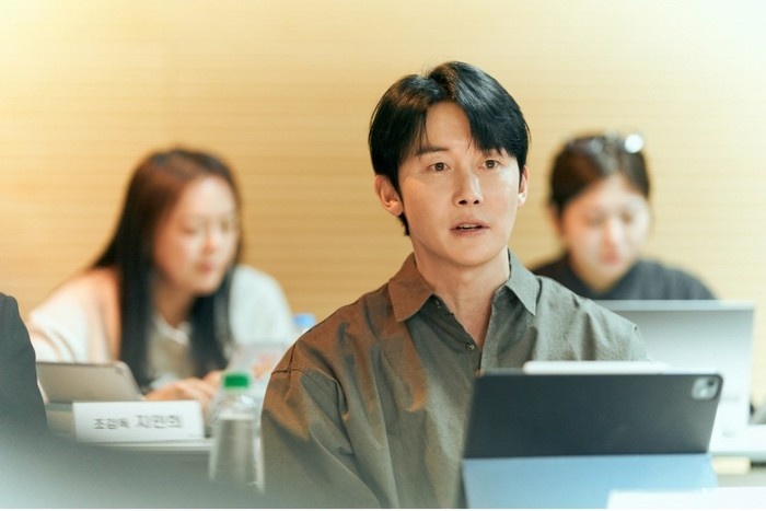 Kim Jun Han saat script reading film Scandal/ Foto: instagram.com/by4mstudio.official