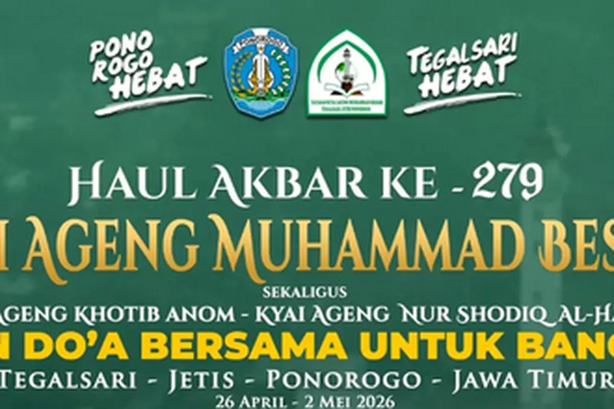 Haul Akbar Ponorogo: Jadwal Lengkap April-Mei 2026