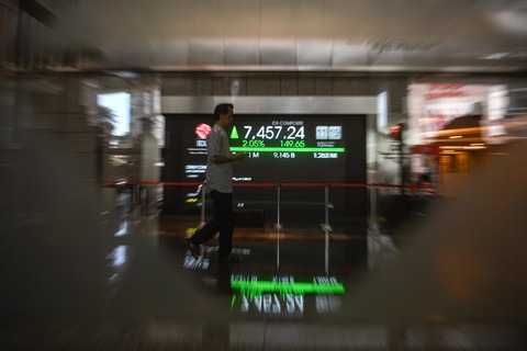 IHSG Loyo, Saham BNBR & BUMI Paling Laris