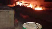 Kebakaran Hebat Guncang Diduga Kawasan Industri Losarang Akibat Genset Terbakar