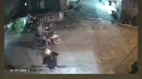 Maling Motor Kabur di Sidoarjo, Aksi Terekam CCTV