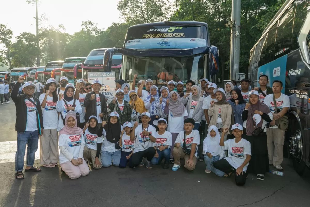 Mudik BUMN & ESDM: ANTAM Berangkatkan 500 Pemudik