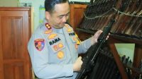 Sidak Senjata Api Polisi Gresik Jelang Mudik Lebaran 2026