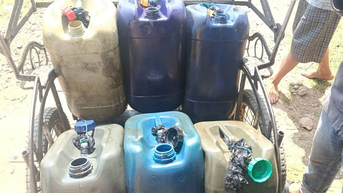 SPBU Eretan Kulon Diduga Jadi Sarang Mafia Solar Subsidi, Jerigen Dibiarkan Diisi