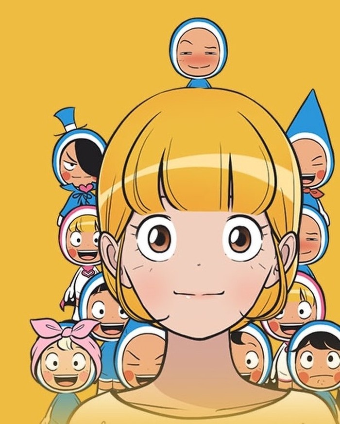 Ilustrasi Yumi Bersama Sel-Selnya/ Foto: instagram.com/tiffanyyoungofficial