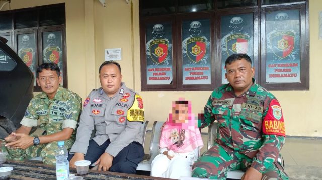 TNI Bantu Korban dan Laporan Kasus Pencabulan Anak Diterima Polisi