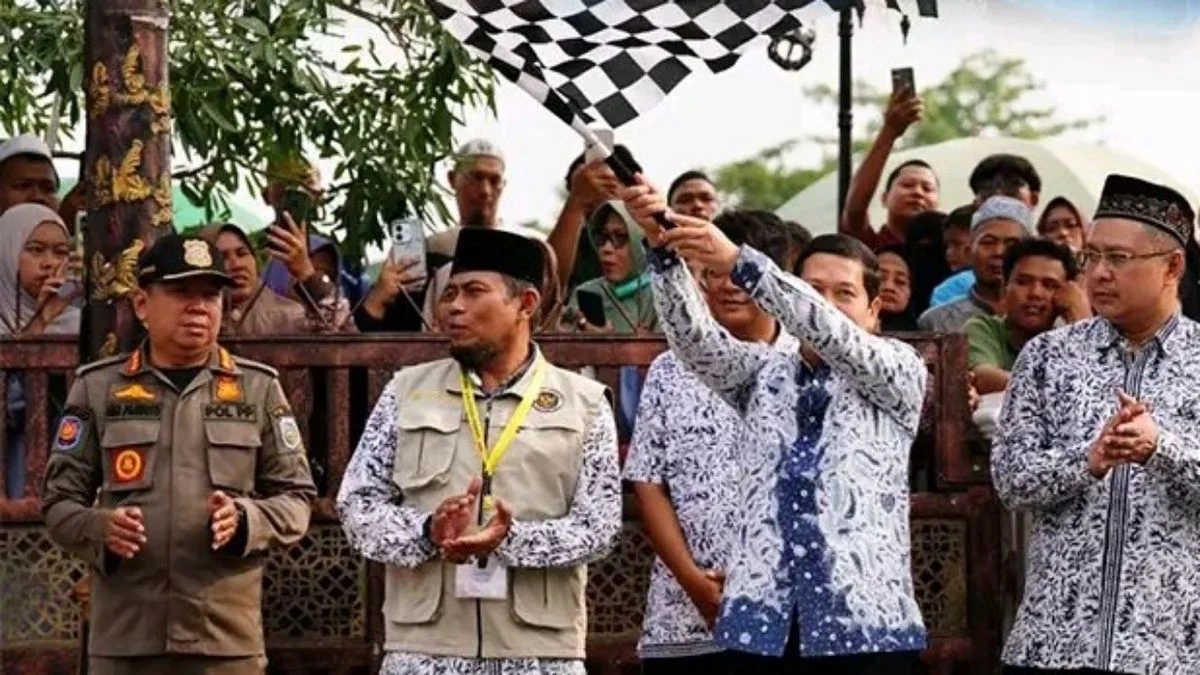 445 Jemaah Haji Kloter 30 Dilepas ke Tanah Suci dari Pendopo Indramayu