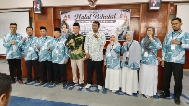 Amroni Anggota DPRD PKB Hadiri Halal Bihalal PGSI Indramayu