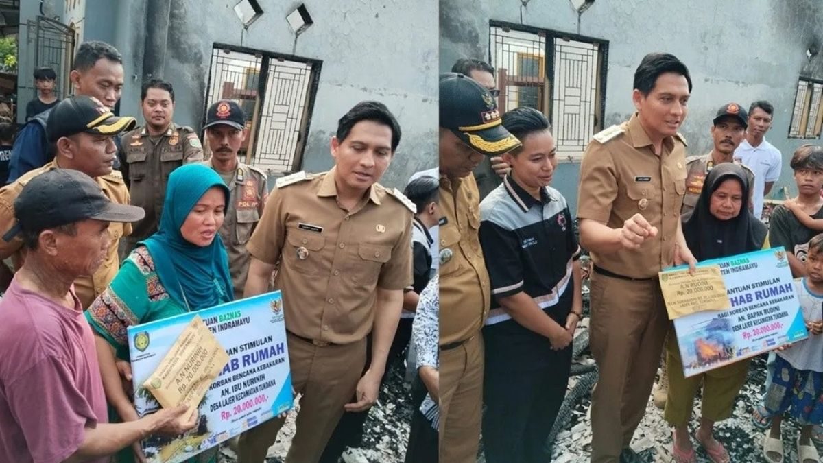 Bupati Lucky Hakim: Bantuan Stimulan Korban Kebakaran Tukdana