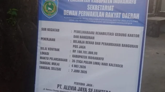 CV AJS Menangkan Rp2,17 M Belanja DPRD Indramayu, Dugaan KKN!