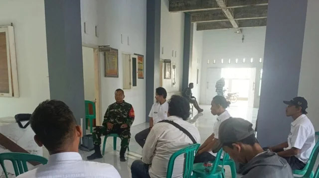 Danramil Lelea Berdialog Langsung dengan Warga Tunggulpayung Bahas Keamanan dan Ancaman Banjir