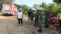 Kebakaran Melanda Fasilitas Pertamina di Losarang, Dandim Indramayu Tinjau Lokasi