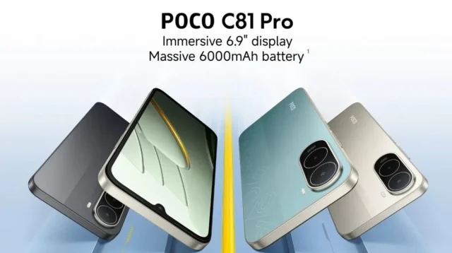 POCO C81 Pro: Layar Luas 120Hz, Namun Ada Sejumlah Kompromi