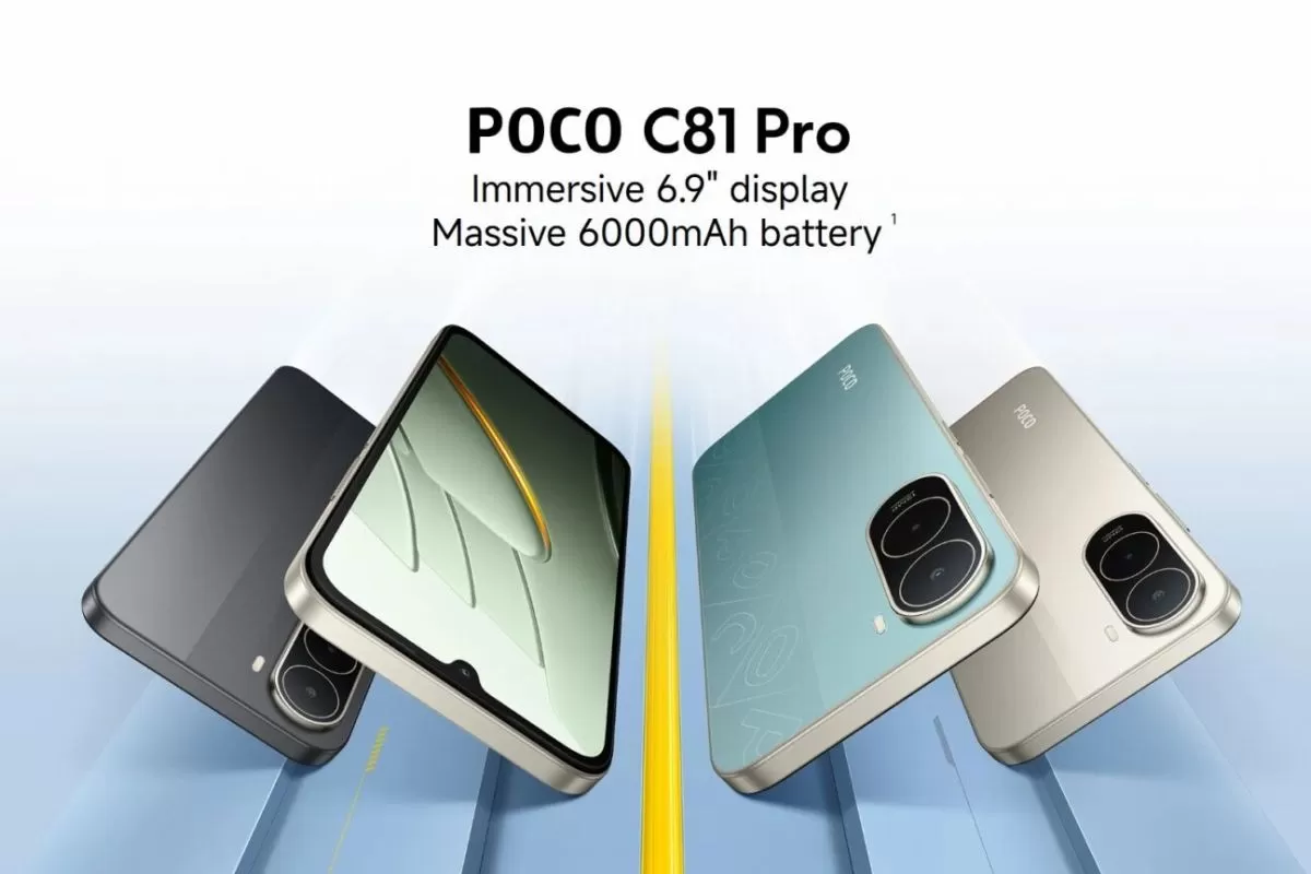 POCO C81 Pro: Layar Luas 120Hz, Namun Ada Sejumlah Kompromi