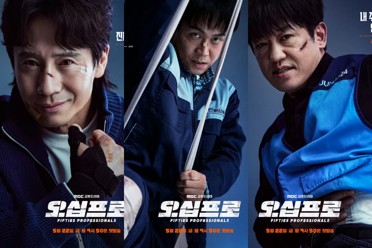 Shin Ha Kyun Hadir di Drakor Aksi Komedi Terbaru: Profil Pemain Fifties Professionals