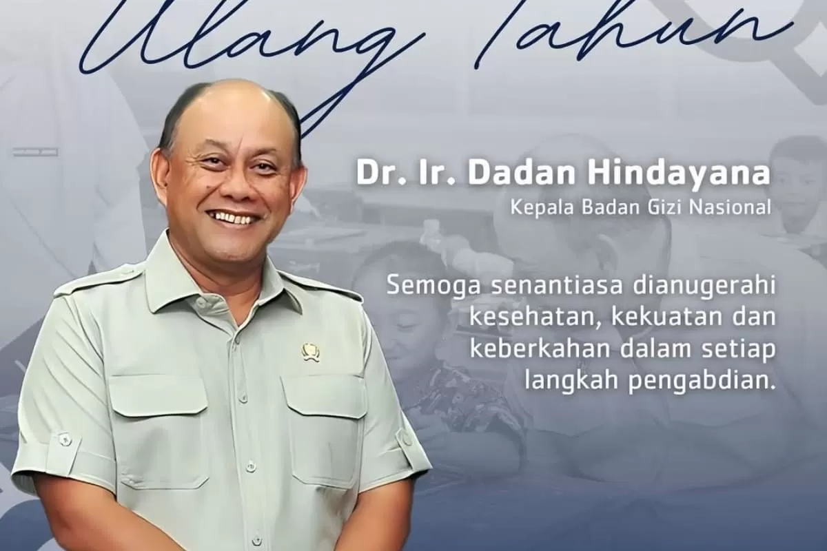 Biodata Profil Dadan Hindayana, Kepala BGN yang Jabatannya Dicopot Prabowo: Agama, Keluarga, Pendidikan