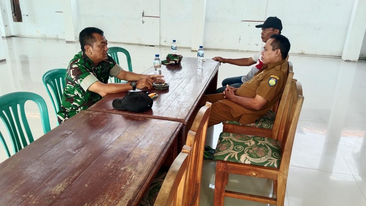 Danramil Lelea Gelar Komsos Tempel Kulon: Perkuat Sinergitas Kamtibmas