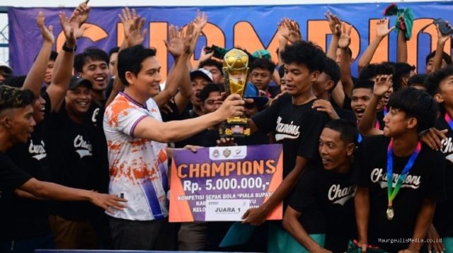 Final Sepak Bola U-19 Piala Bupati Indramayu: Ratusan Penonton Antusias