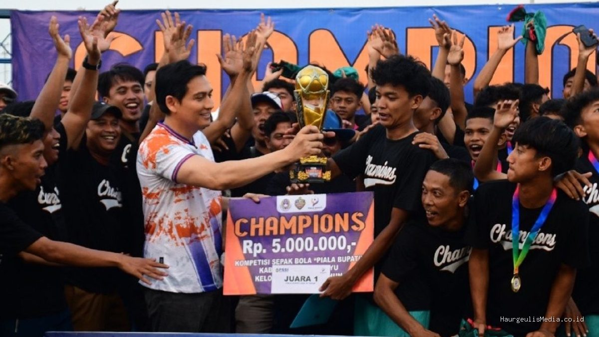 Final Sepak Bola U-19 Piala Bupati Indramayu: Ratusan Penonton Antusias