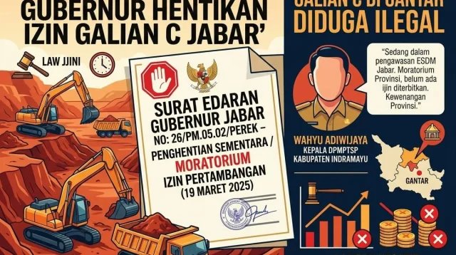 Izin Galian C Indramayu: DPMPTSP Sebut Provinsi Moratorium